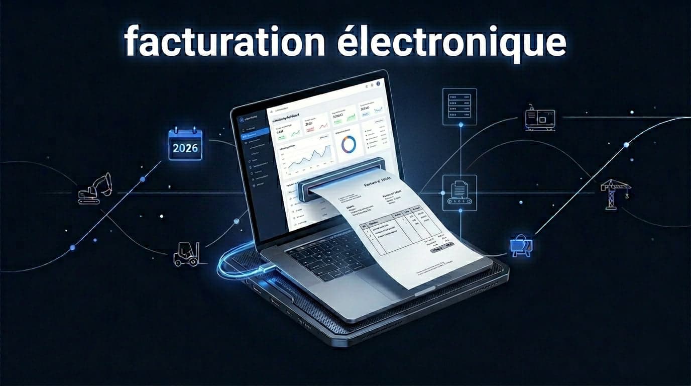 Facture électronique 2026 : ce que ça change pour les PME et TPE qui louent du matériel